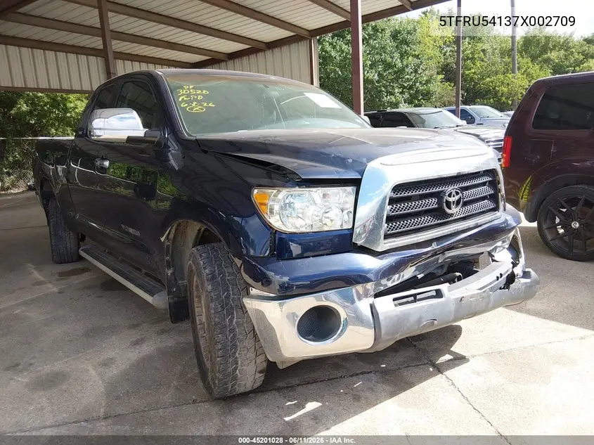 2007 Toyota Tundra Sr5 V6 VIN: 5TFRU54137X002709 Lot: 45201028