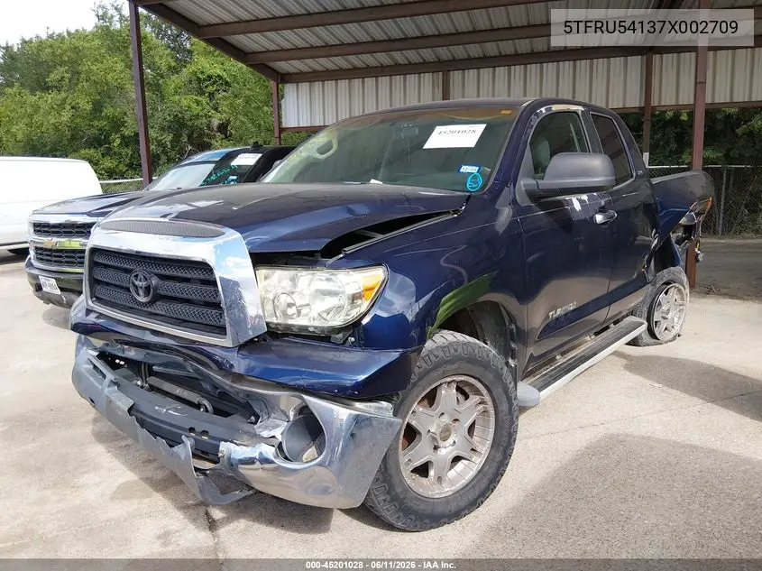 2007 Toyota Tundra Sr5 V6 VIN: 5TFRU54137X002709 Lot: 45201028