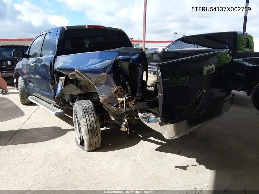 2007 Toyota Tundra Sr5 V6 VIN: 5TFRU54137X002709 Lot: 45201028