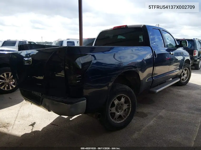 2007 Toyota Tundra Sr5 V6 VIN: 5TFRU54137X002709 Lot: 45201028