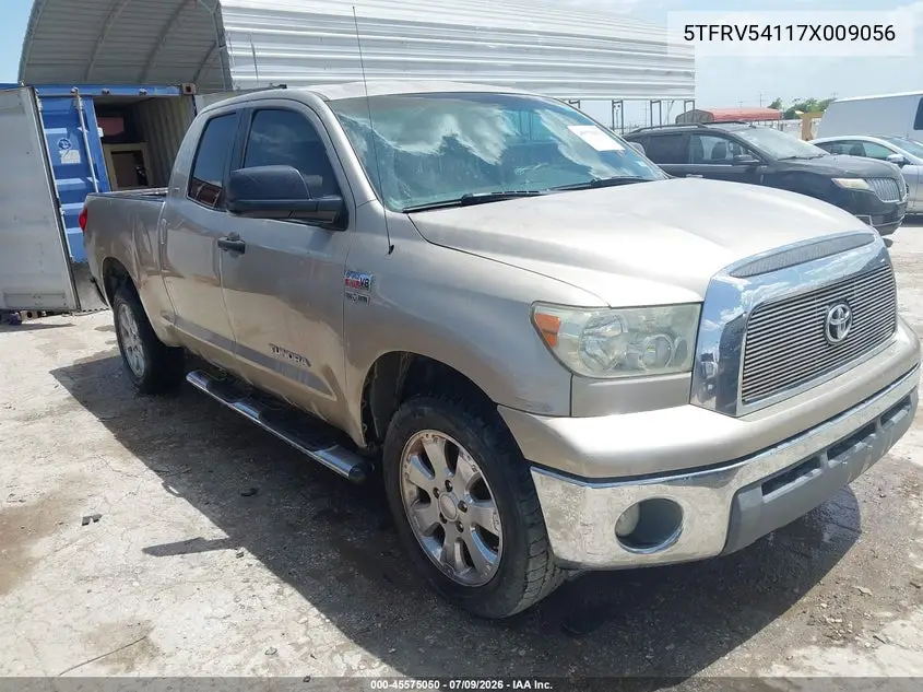 2007 Toyota Tundra Sr5 V8 VIN: 5TFRV54117X009056 Lot: 45575050