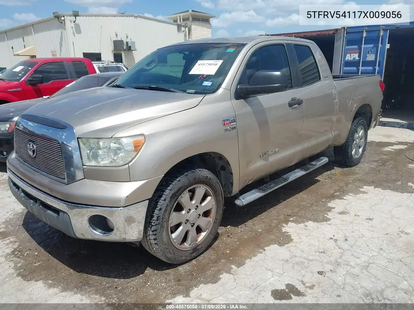 2007 Toyota Tundra Sr5 V8 VIN: 5TFRV54117X009056 Lot: 45575050