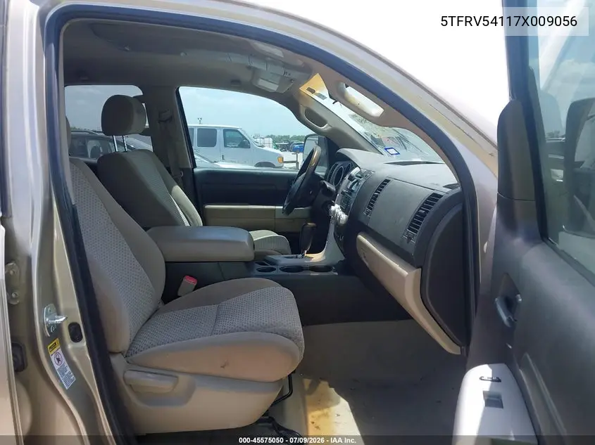 2007 Toyota Tundra Sr5 V8 VIN: 5TFRV54117X009056 Lot: 45575050