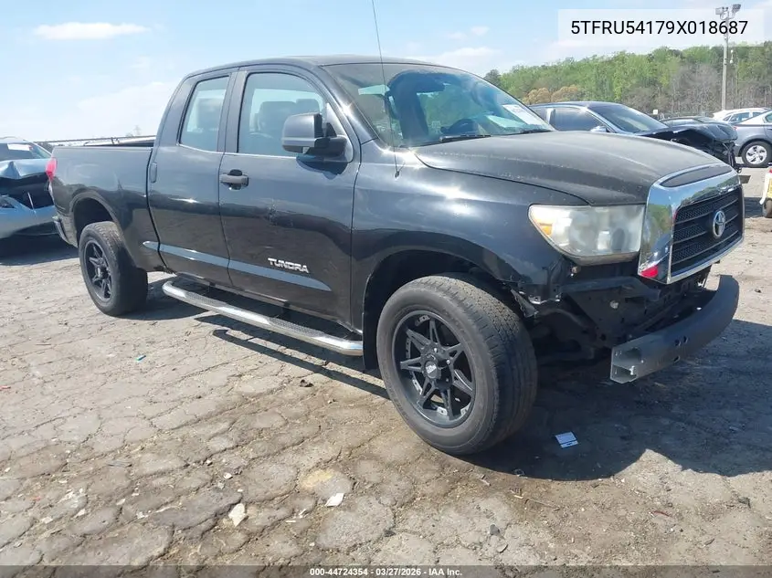 5TFRU54179X018687 2009 Toyota Tundra Grade V6