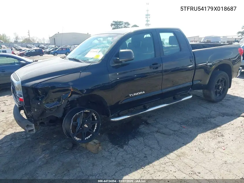 5TFRU54179X018687 2009 Toyota Tundra Grade V6