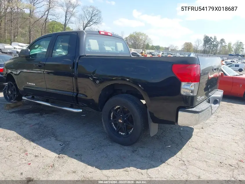 5TFRU54179X018687 2009 Toyota Tundra Grade V6