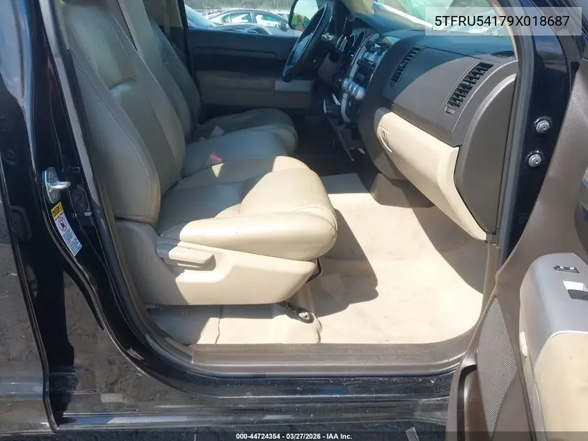 5TFRU54179X018687 2009 Toyota Tundra Grade V6