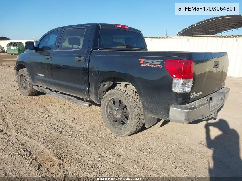 5TFEM5F17DX064301 2013 Toyota Tundra Grade 4.6L V8