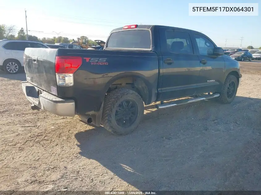 5TFEM5F17DX064301 2013 Toyota Tundra Grade 4.6L V8