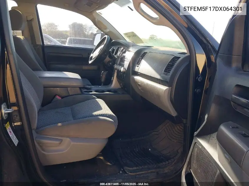 5TFEM5F17DX064301 2013 Toyota Tundra Grade 4.6L V8