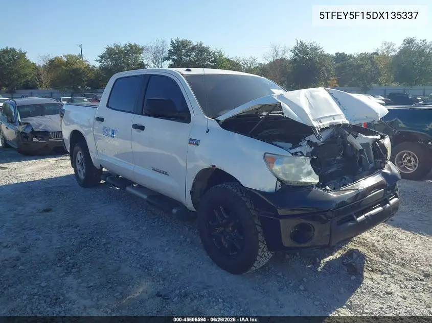 5TFEY5F15DX135337 2013 Toyota Tundra Grade 5.7L V8
