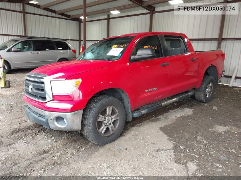 2013 Toyota Tundra Grade 4.6L V8 VIN: 5TFDM5F12DX050074 Lot: 45628974