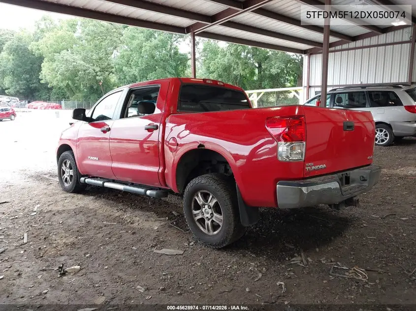 2013 Toyota Tundra Grade 4.6L V8 VIN: 5TFDM5F12DX050074 Lot: 45628974