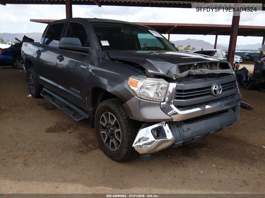 2014 Toyota Tundra Sr5 5.7L V8 VIN: 5TFDY5F19EX404324 Lot: 45690562