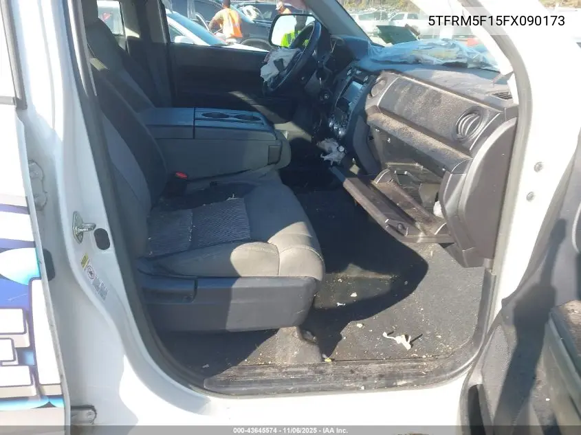 5TFRM5F15FX090173 2015 Toyota Tundra Sr 4.6L V8