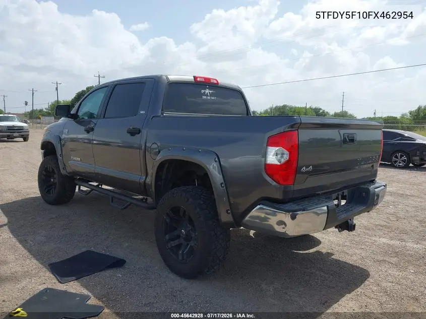2015 Toyota Tundra Sr5 5.7L V8 VIN: 5TFDY5F10FX462954 Lot: 45642928