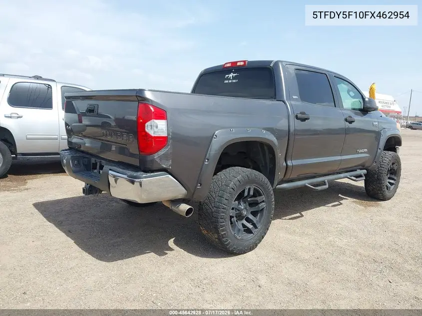 2015 Toyota Tundra Sr5 5.7L V8 VIN: 5TFDY5F10FX462954 Lot: 45642928