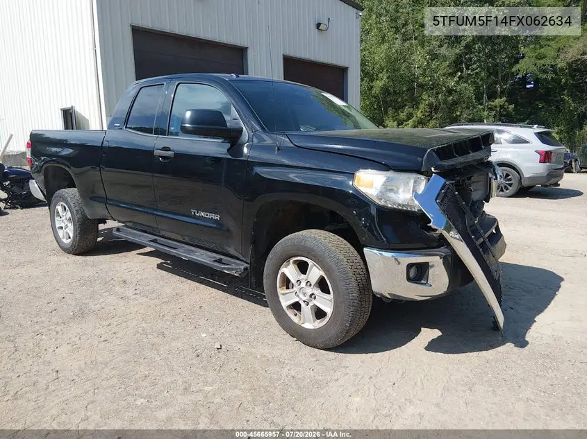 2015 Toyota Tundra Sr5 4.6L V8 VIN: 5TFUM5F14FX062634 Lot: 45665957