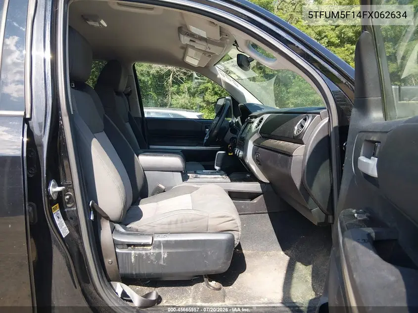2015 Toyota Tundra Sr5 4.6L V8 VIN: 5TFUM5F14FX062634 Lot: 45665957