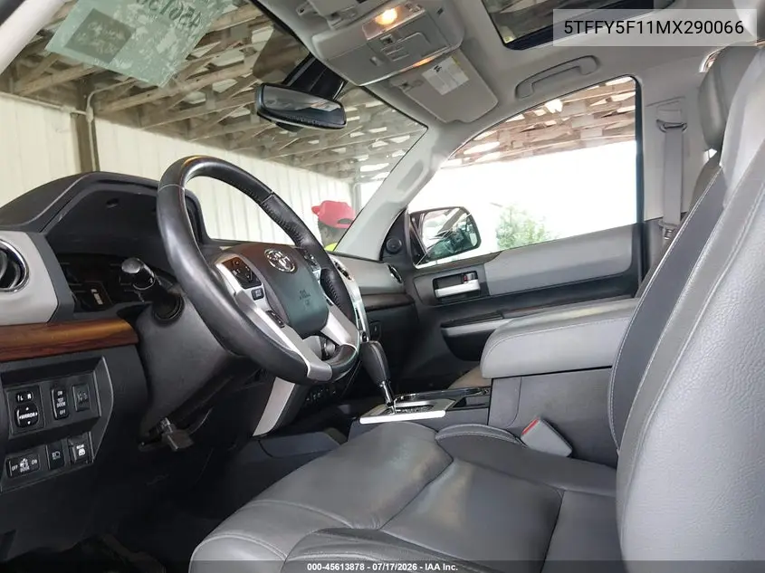 2021 Toyota Tundra Limited VIN: 5TFFY5F11MX290066 Lot: 45613878