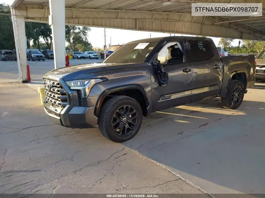 5TFNA5DB6PX098707 2023 Toyota Tundra Platinum