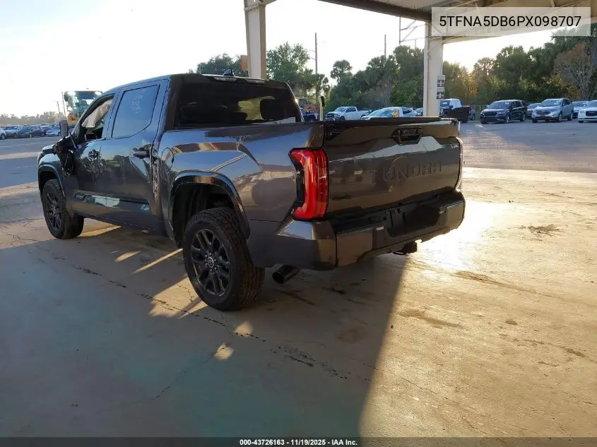 5TFNA5DB6PX098707 2023 Toyota Tundra Platinum