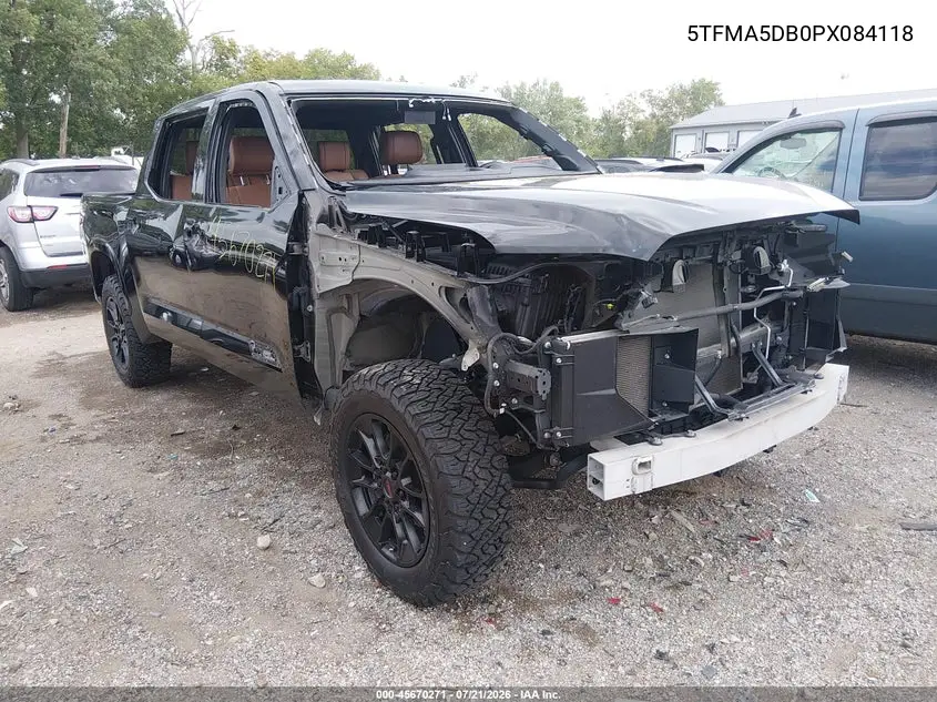 2023 Toyota Tundra 1794 Edition VIN: 5TFMA5DB0PX084118 Lot: 45670271