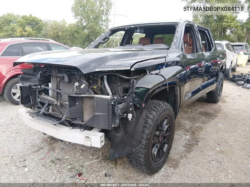 2023 Toyota Tundra 1794 Edition VIN: 5TFMA5DB0PX084118 Lot: 45670271
