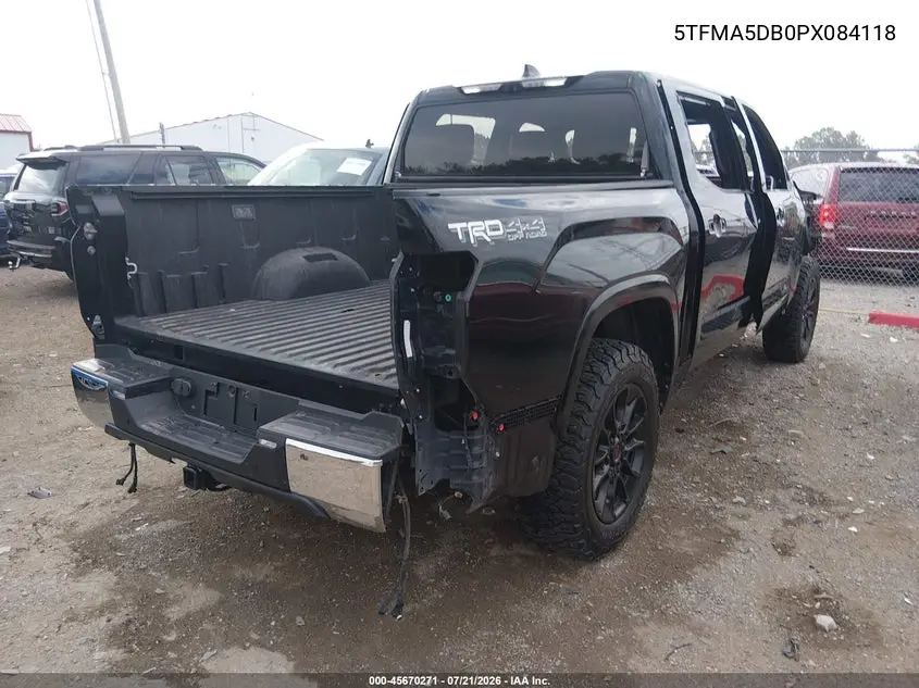 2023 Toyota Tundra 1794 Edition VIN: 5TFMA5DB0PX084118 Lot: 45670271