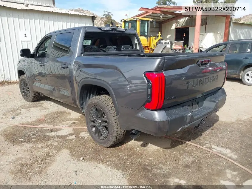 5TFWA5DB2RX220714 2024 Toyota Tundra Limited