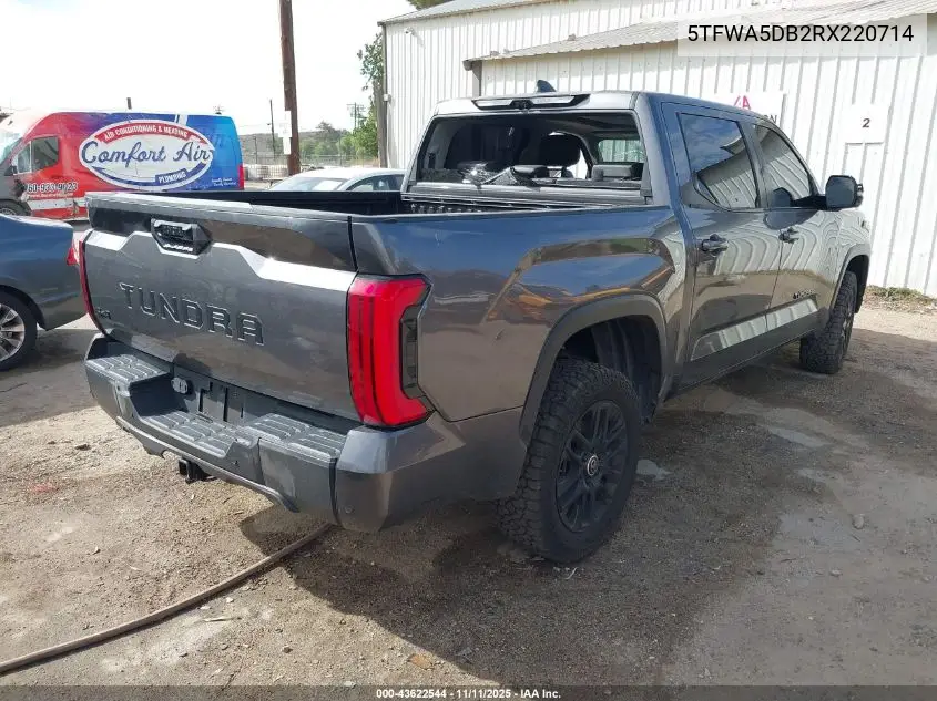 5TFWA5DB2RX220714 2024 Toyota Tundra Limited