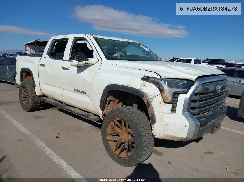 5TFJA5DB2RX134278 2024 Toyota Tundra Limited