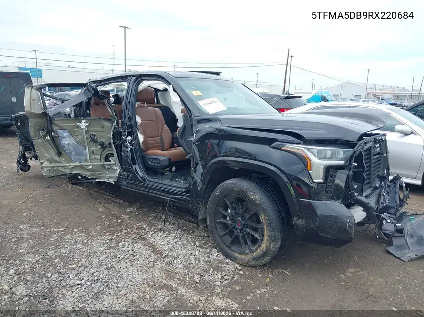 2024 Toyota Tundra 1794 Edition VIN: 5TFMA5DB9RX220684 Lot: 45348708