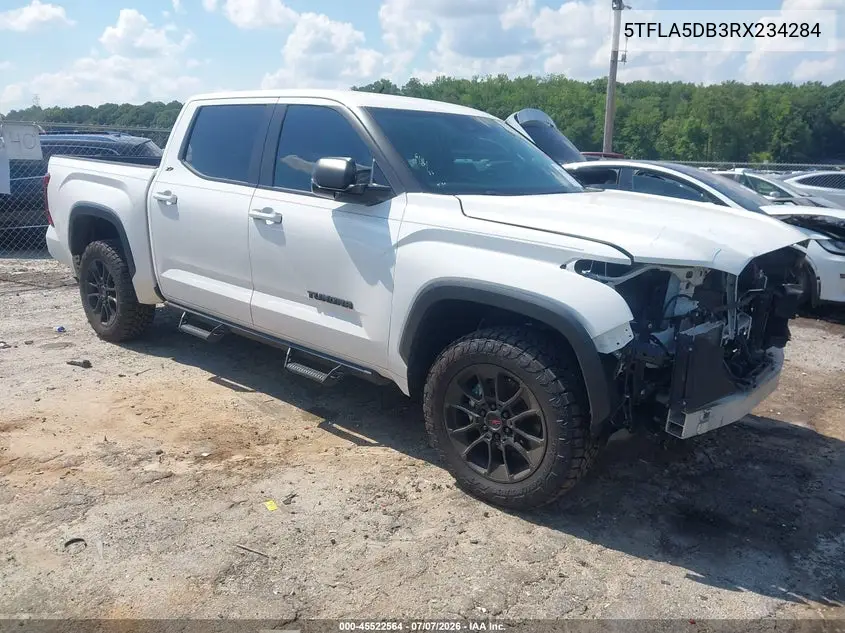 2024 Toyota Tundra Sr5 VIN: 5TFLA5DB3RX234284 Lot: 45522564