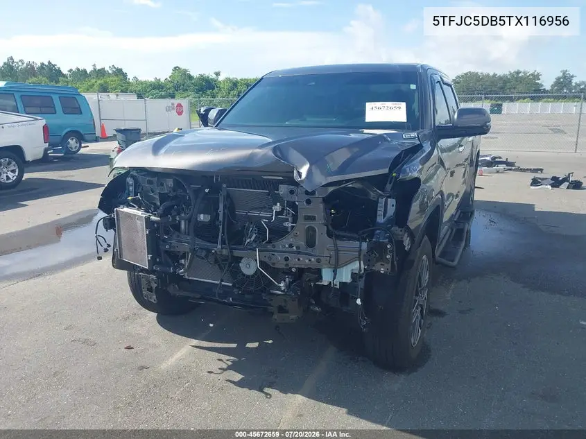 2026 Toyota Tundra Hybrid Limited Crewmax 6.4' Bed VIN: 5TFJC5DB5TX116956 Lot: 45672659