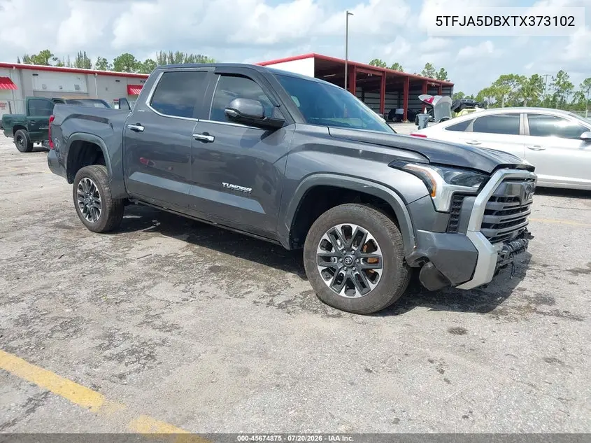 2026 Toyota Tundra Limited Crewmax 5.5' Bed VIN: 5TFJA5DBXTX373102 Lot: 45674875