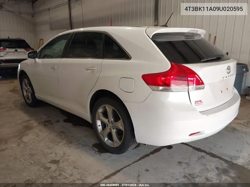 2009 Toyota Venza Base V6 VIN: 4T3BK11A09U020595 Lot: 45459893