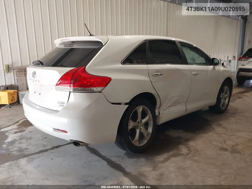 2009 Toyota Venza Base V6 VIN: 4T3BK11A09U020595 Lot: 45459893