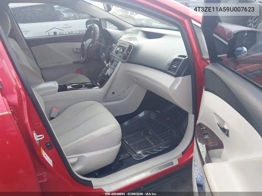 2009 Toyota Venza VIN: 4T3ZE11A59U007623 Lot: 45549893