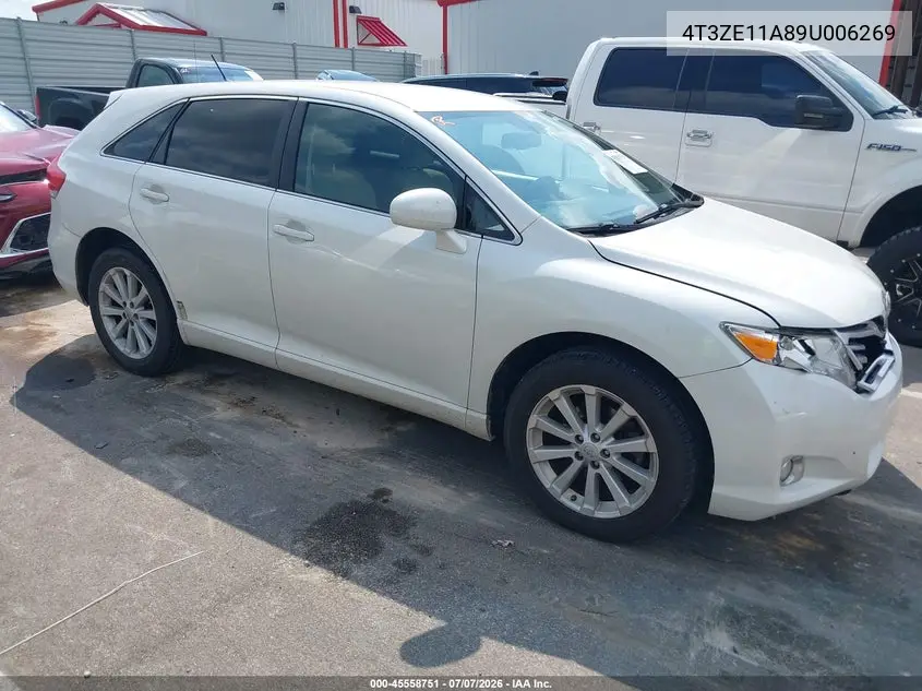 2009 Toyota Venza VIN: 4T3ZE11A89U006269 Lot: 45558751