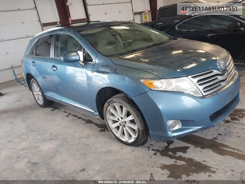 2009 Toyota Venza VIN: 4T3ZE11A69U017951 Lot: 45562718