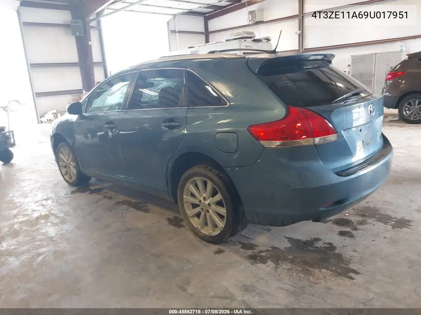2009 Toyota Venza VIN: 4T3ZE11A69U017951 Lot: 45562718