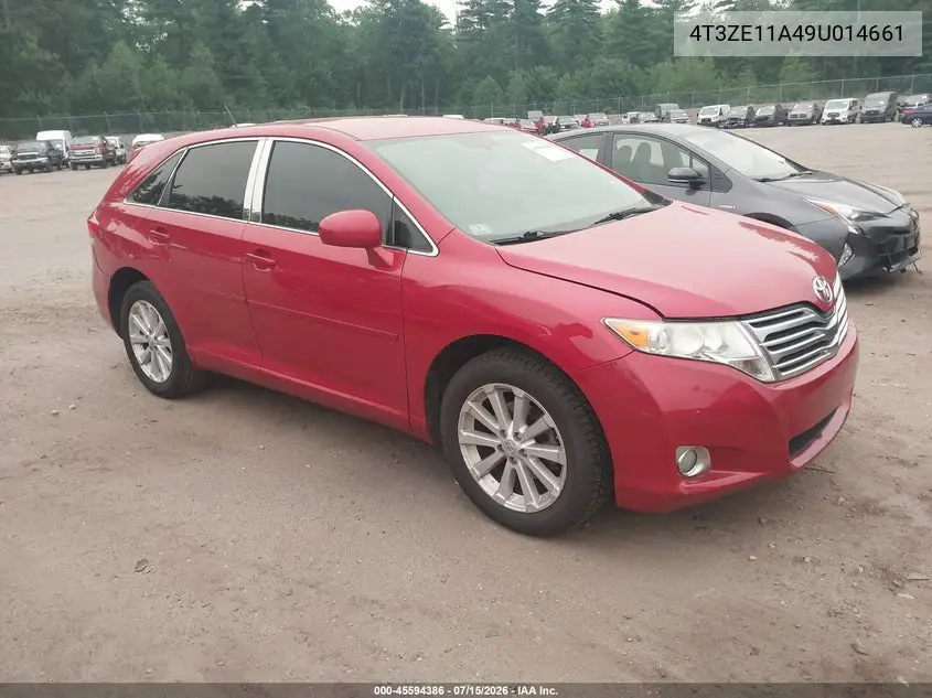 2009 Toyota Venza VIN: 4T3ZE11A49U014661 Lot: 45594386