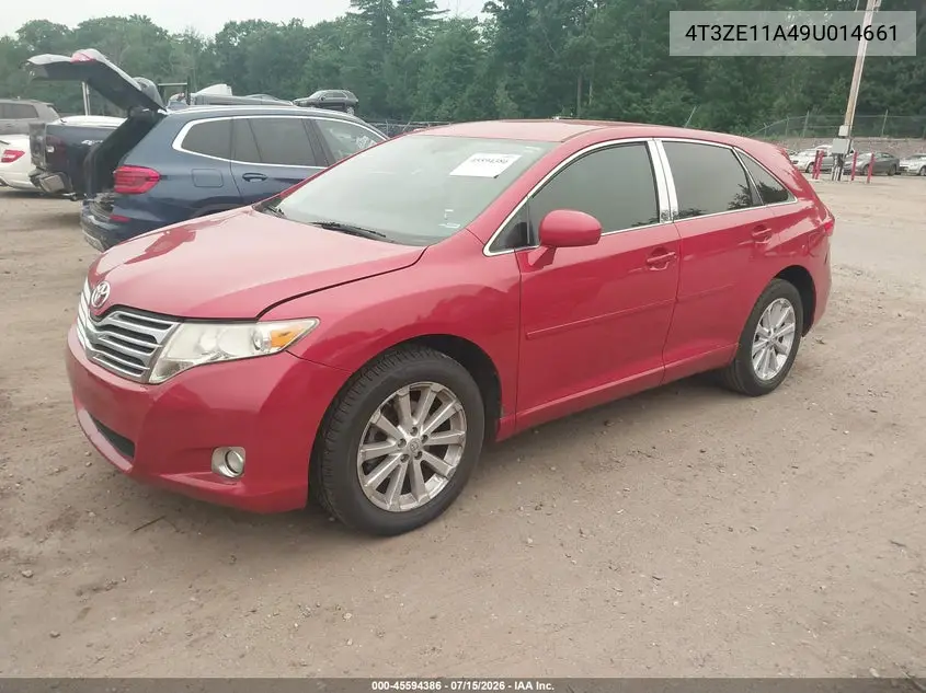 2009 Toyota Venza VIN: 4T3ZE11A49U014661 Lot: 45594386