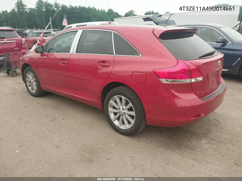 2009 Toyota Venza VIN: 4T3ZE11A49U014661 Lot: 45594386