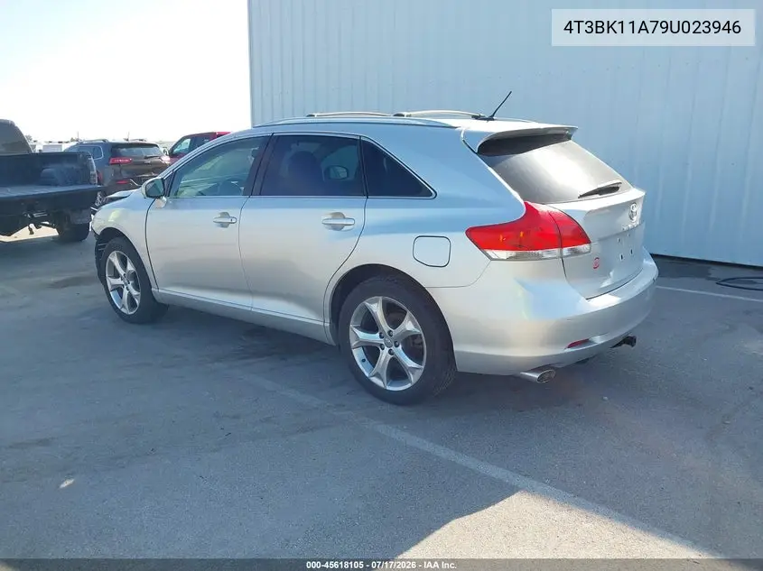 2009 Toyota Venza Base V6 VIN: 4T3BK11A79U023946 Lot: 45618105
