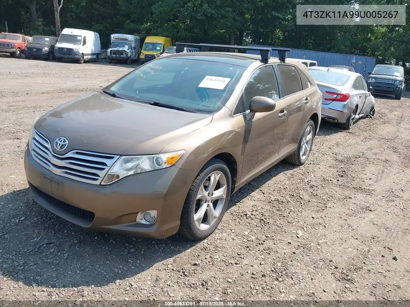 2009 Toyota Venza Base V6 VIN: 4T3ZK11A99U005267 Lot: 45633251