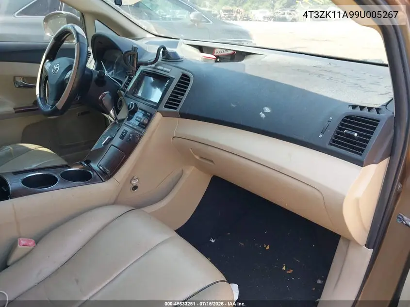 2009 Toyota Venza Base V6 VIN: 4T3ZK11A99U005267 Lot: 45633251