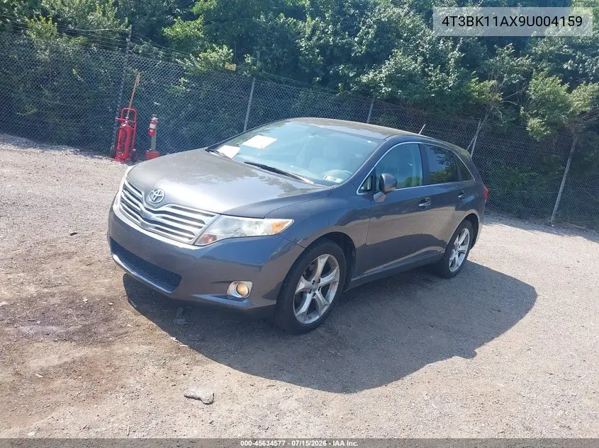 2009 Toyota Venza Base V6 VIN: 4T3BK11AX9U004159 Lot: 45634577
