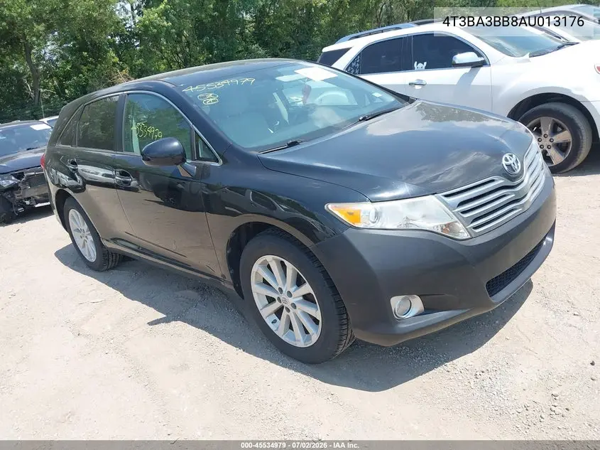 2010 Toyota Venza VIN: 4T3BA3BB8AU013176 Lot: 45534979